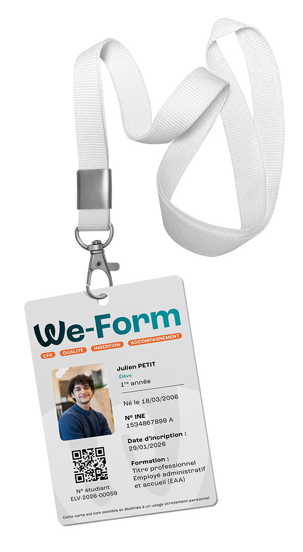 Qui sommes-nous ? We-Form, Centre de Formation d'apprentis (CFA).